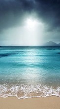 Lade kostenlos Hintergrundbilder Landschaft,Sea,Clouds,Strand für Handy oder Tablet herunter.