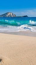 Lade kostenlos Hintergrundbilder Landschaft,Sea,Waves,Strand,Sand für Handy oder Tablet herunter.