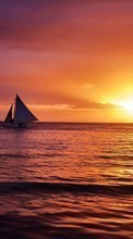 Lade kostenlos Hintergrundbilder Sea,Landschaft,Natur,Sunset für Handy oder Tablet herunter.