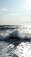 Lade kostenlos Hintergrundbilder Landschaft,Wasser,Sea,Sun,Waves für Handy oder Tablet herunter.