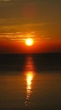 Lade kostenlos 240x400 Hintergrundbilder Landschaft,Sunset,Sea,Sun für Handy oder Tablet herunter.