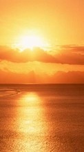Landschaft,Sunset,Sea für Samsung Champ E2652