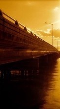 Landschaft,Bridges,Sun für Samsung B3410