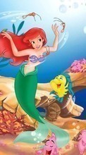 Lade kostenlos Hintergrundbilder Cartoon,The Little Mermaid für Handy oder Tablet herunter.