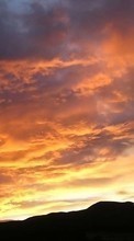 Lade kostenlos Hintergrundbilder Landschaft,Sunset,Sky,Clouds für Handy oder Tablet herunter.