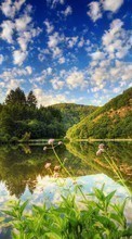 Lade kostenlos 540x960 Hintergrundbilder Landschaft,Wasser,Sky,Seen für Handy oder Tablet herunter.