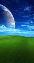 Lade kostenlos Hintergrundbilder Landschaft,Sky,Planets für Handy oder Tablet herunter.