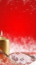 Kerzen,Feiertage,Hintergrund,Neujahr,Weihnachten für HTC Desire 700