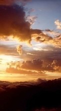 Clouds,Landschaft,Sunset für Nokia C5