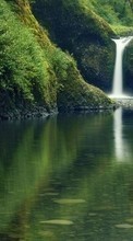 Lade kostenlos Hintergrundbilder Landschaft,Wasser,Wasserfälle,Seen für Handy oder Tablet herunter.