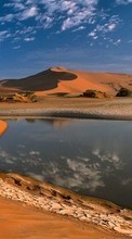 Lade kostenlos 540x960 Hintergrundbilder Landschaft,Flüsse,Sand,Wüste für Handy oder Tablet herunter.