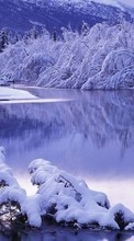 Lade kostenlos Hintergrundbilder Landschaft,Winterreifen,Wasser,Flüsse für Handy oder Tablet herunter.