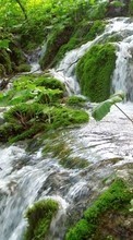 Lade kostenlos Hintergrundbilder Landschaft,Flüsse,Wasserfälle für Handy oder Tablet herunter.
