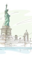 Lade kostenlos Hintergrundbilder Landschaft,Statue of Liberty,Bilder für Handy oder Tablet herunter.