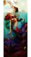 Lade kostenlos 1080x1920 Hintergrundbilder Meerjungfrauen,Bilder für Handy oder Tablet herunter.