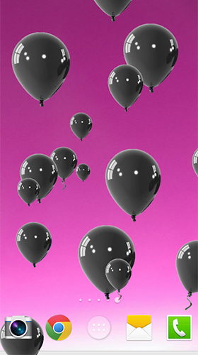 Download Interaktiv Live Wallpaper Ballons  für Android kostenlos.