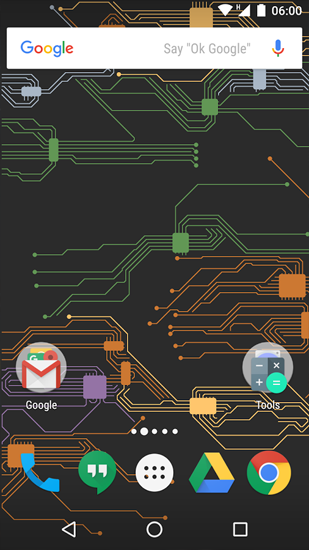Download Hi-Tech Live Wallpaper Circuitry für Android kostenlos.