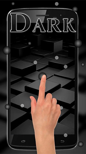 Download 3D Live Wallpaper Dark Black  für Android kostenlos.