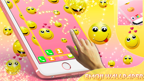 Download Hintergrund Live Wallpaper Emoji für Android kostenlos.