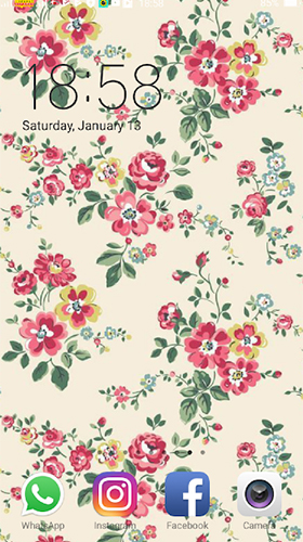 Download Live Wallpaper Blumen  für Android-Handy kostenlos.