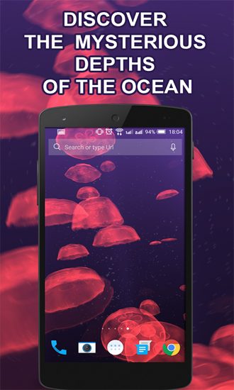Download Aquarien Live Wallpaper Quallen  für Android kostenlos.