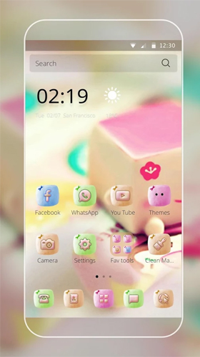 Download Essen Live Wallpaper Marshmallow Candy  für Android kostenlos.
