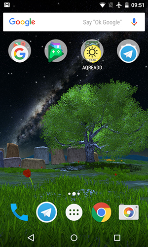 Download 3D Live Wallpaper Naturbaum  für Android kostenlos.