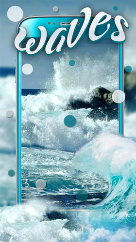 Kostenlos Live Wallpaper Ozeanwellen  für Android Smartphones und Tablets downloaden.