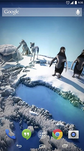 Download 3D Live Wallpaper Planet Zoo für Android kostenlos.
