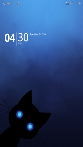 Kostenlos Live Wallpaper Listige Katze  für Android Smartphones und Tablets downloaden.