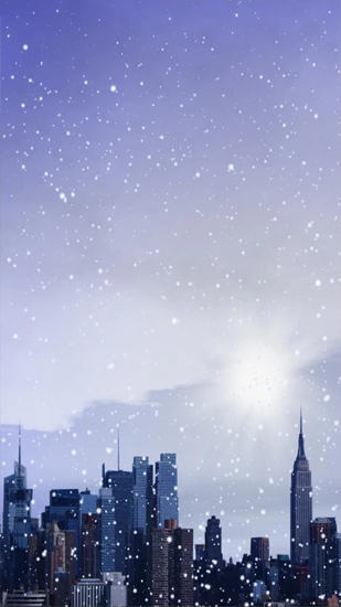 Download Wetter Live Wallpaper Winterstädte  für Android kostenlos.