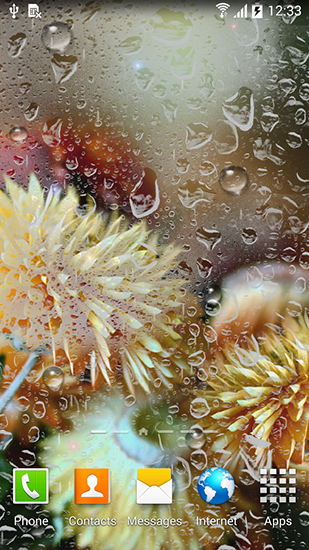 Download Pflanzen Live Wallpaper Herbstblumen für Android kostenlos.