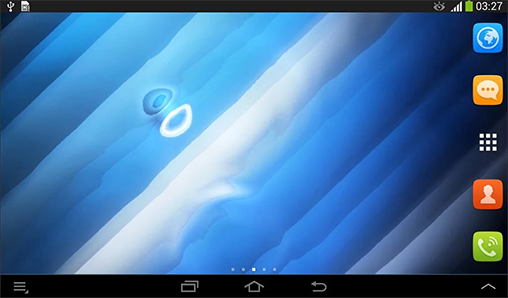 Kostenlos Live Wallpaper Blaues Wasser für Android Smartphones und Tablets downloaden.