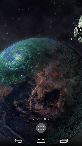 Download Weltraum Live Wallpaper Borg Sci-Fi für Android kostenlos.