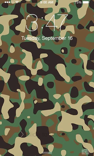 Kostenlos Live Wallpaper Camouflage für Android Smartphones und Tablets downloaden.