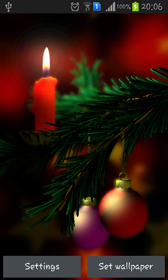 Download Feiertage Live Wallpaper Weihnachten 3D für Android kostenlos.