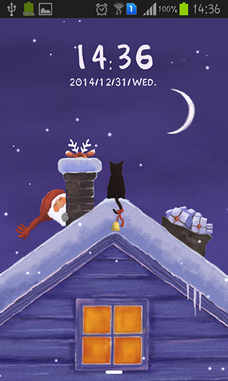 Download Feiertage Live Wallpaper Heiligabend für Android kostenlos.