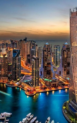 Download Architektur Live Wallpaper Dubai für Android kostenlos.