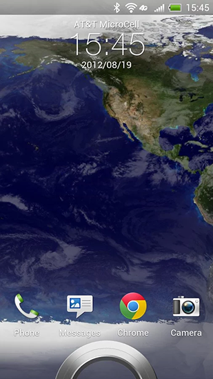 Download Weltraum Live Wallpaper Erde für Android kostenlos.