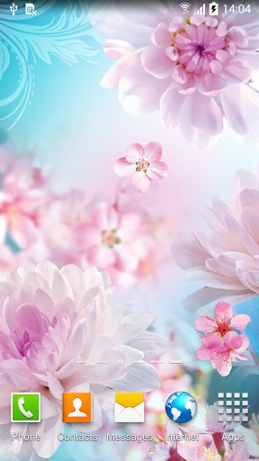 Download Blumen Live Wallpaper Blumen von Live Wallpapers 3D für Android kostenlos.