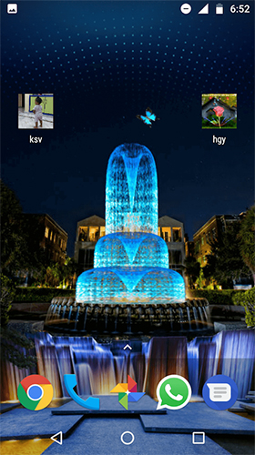 Android Hintergrundbilder Brunnen 3D  kostenlos auf den Desktop herunterladen. 