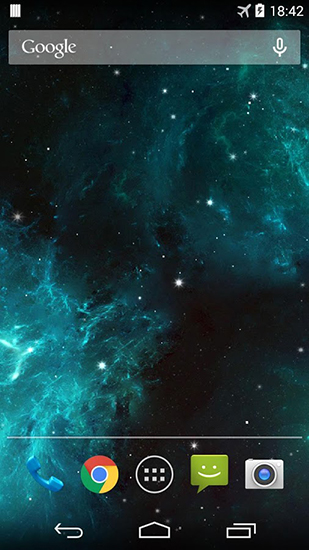 Download Interaktiv Live Wallpaper Galaktische Nebula für Android kostenlos.