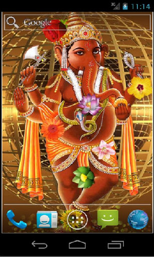 Download Live Wallpaper Ganesha HD für Android-Handy kostenlos.