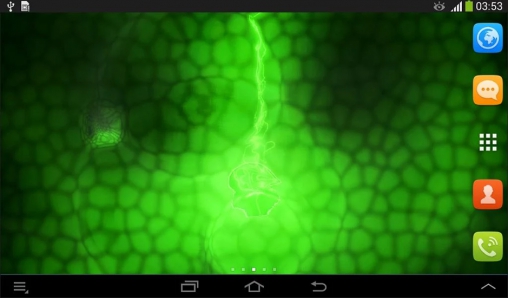 Kostenlos Live Wallpaper Grünes Neon für Android Smartphones und Tablets downloaden.