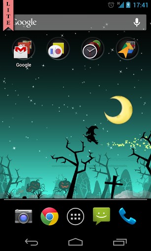 Kostenlos Live Wallpaper Halloween von Aqreadd Studios für Android Smartphones und Tablets downloaden.