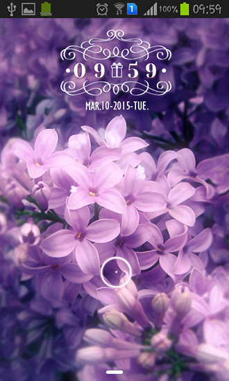 Download Blumen Live Wallpaper Infloreszenz für Android kostenlos.