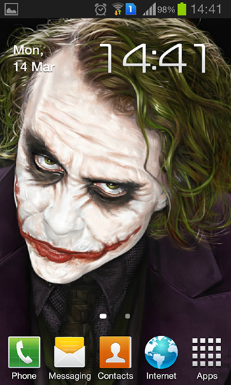 Download Kino Live Wallpaper Joker für Android kostenlos.