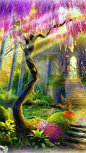 Android Hintergrundbilder Magischer Garten  kostenlos auf den Desktop herunterladen. 