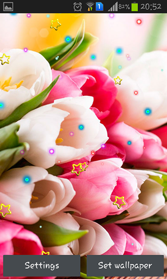 Download Blumen Live Wallpaper 8er März für Android kostenlos.