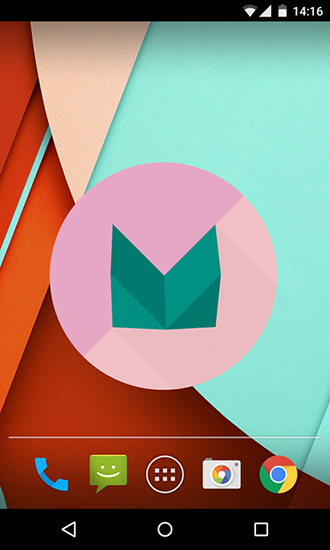Download Logos Live Wallpaper Marshmallow 3D für Android kostenlos.